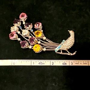 Vintage rhinestone pin